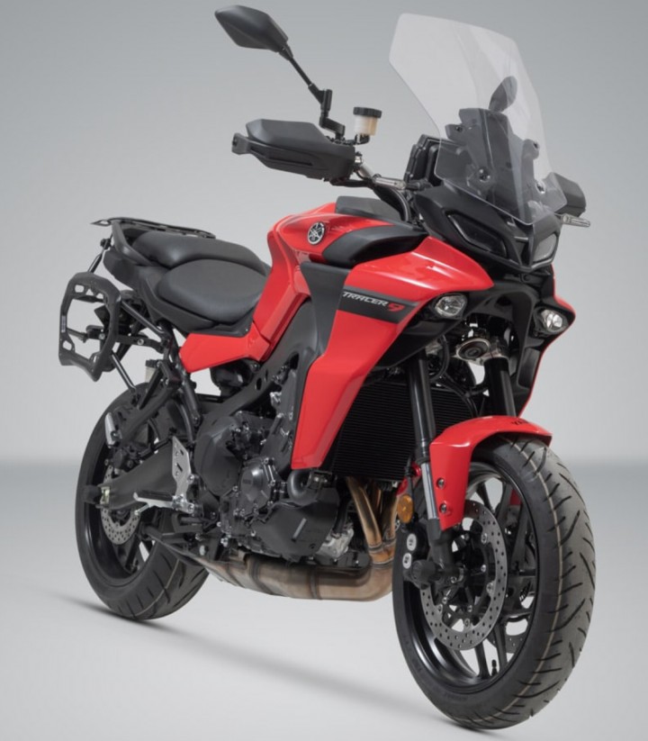 Maletas Laterales con Soporte DUSC Negras 41/41 L Yamaha Tracer 9 (20-24) SW-MOTECH KFT.06.921.65101/B KFT.06.921.65101/B