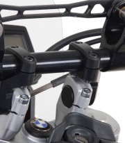 SW-MOTECH Handlebar Risers Adjustable by 50 mm for Ø 28 mm Handlebars in Black LEH.00.039.171/B