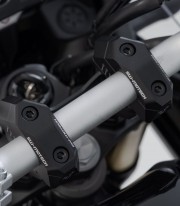 SW-MOTECH Handlebar Risers 28 mm for Ø 28 mm Handlebars in Black LEH.00.039.31000/B