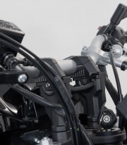 SW-MOTECH Handlebar Risers 28 mm for Ø 28 mm Handlebars in Black LEH.00.039.31000/B