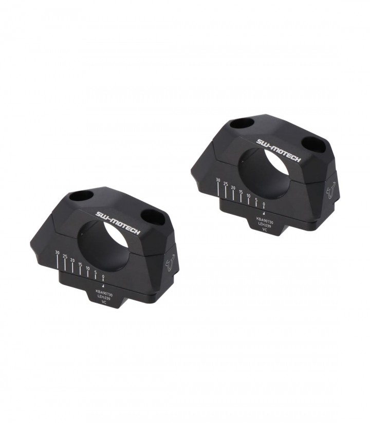 Lenkerversatz-Adapter 32 mm für Ø 32 mm SW-MOTECH in Schwarz LEH.00.039.32000/B