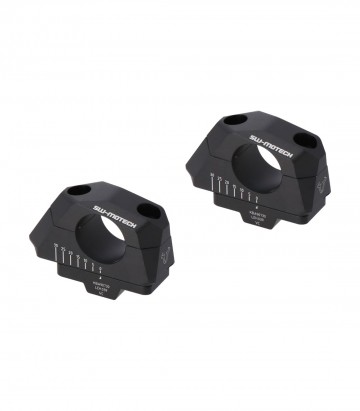 Torretas Acercadoras de Manillar 32 mm para Ø 32 mm SW-MOTECH en Negro LEH.00.039.32000/B