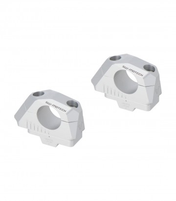 Lenkerversatz-Adapter 32 mm für Ø 32 mm SW-MOTECH in Silber LEH.00.039.32000/S