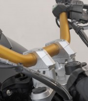 SW-MOTECH Handlebar Risers 32 mm for Ø 32 mm Handlebars in Silver LEH.00.039.32000/S