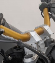 SW-MOTECH Handlebar Risers 32 mm for Ø 32 mm Handlebars in Silver LEH.00.039.32000/S