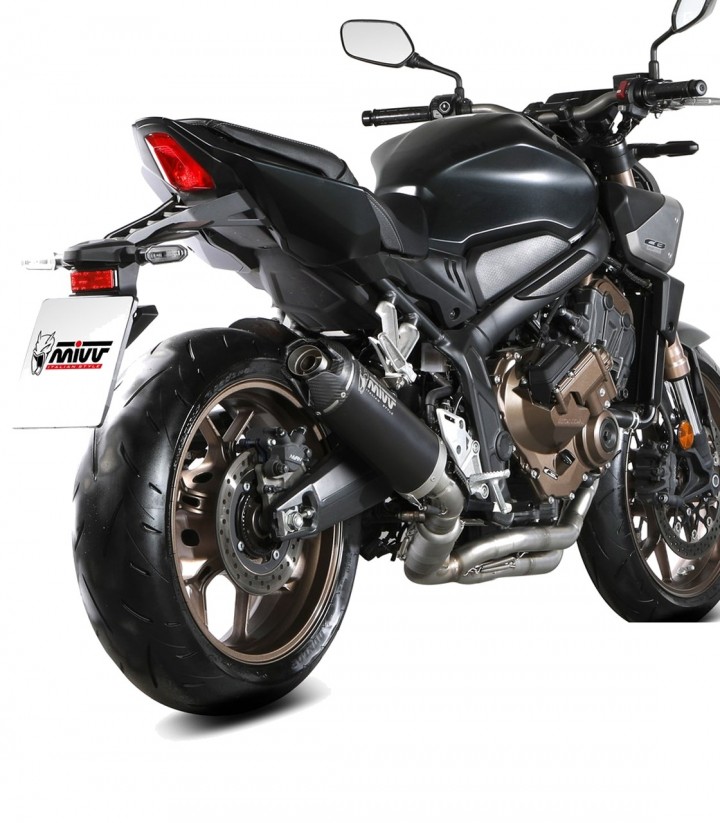 Auspuff MIVV AK-1 Schwarz für Honda CB 650 R (24-25) H.094.LZK