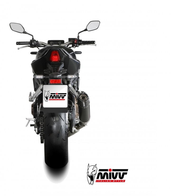 Auspuff MIVV AK-1 Schwarz für Honda CB 650 R (24-25) H.094.LZK