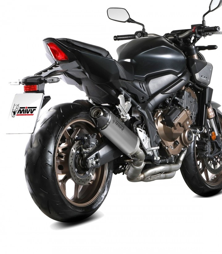 Escape MIVV AK-1 Titanio para Honda CB 650 R (24-25) H.094.L4K