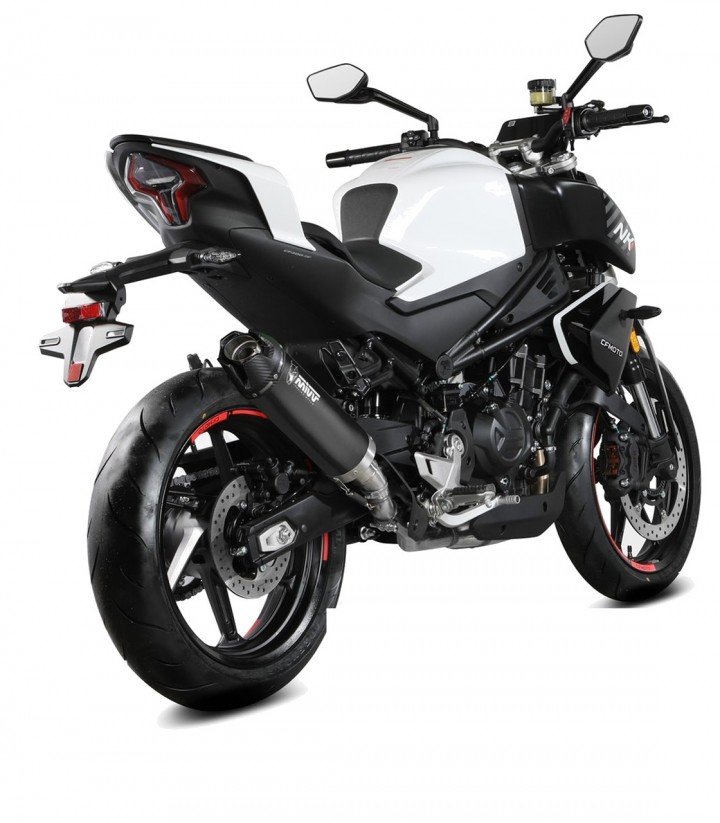 Auspuff MIVV AK-1 Schwarz für CF Moto 450NK (22-25) CF.004.LZK