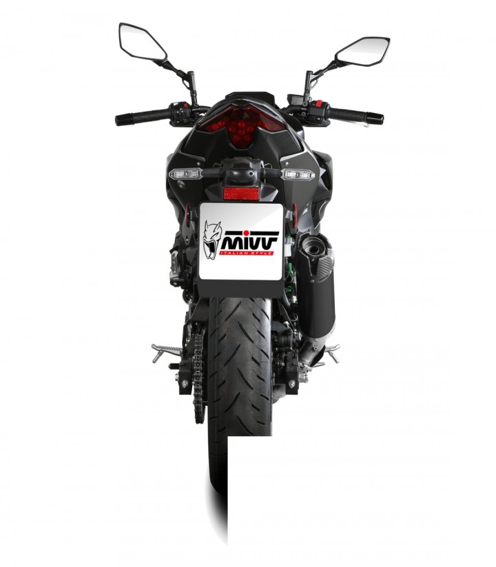 Escape MIVV AK-1 Negro para Kawasaki Z500 / SE (24-25) K.061.LZK