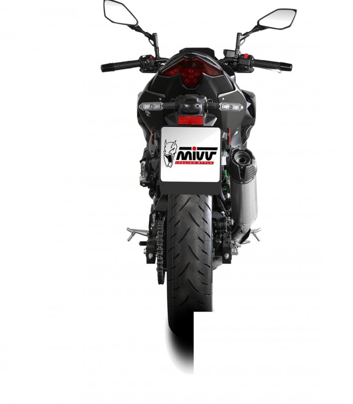 Auspuff MIVV AK-1 Titan für Kawasaki Z500 / SE (24-25) K.061.L4K
