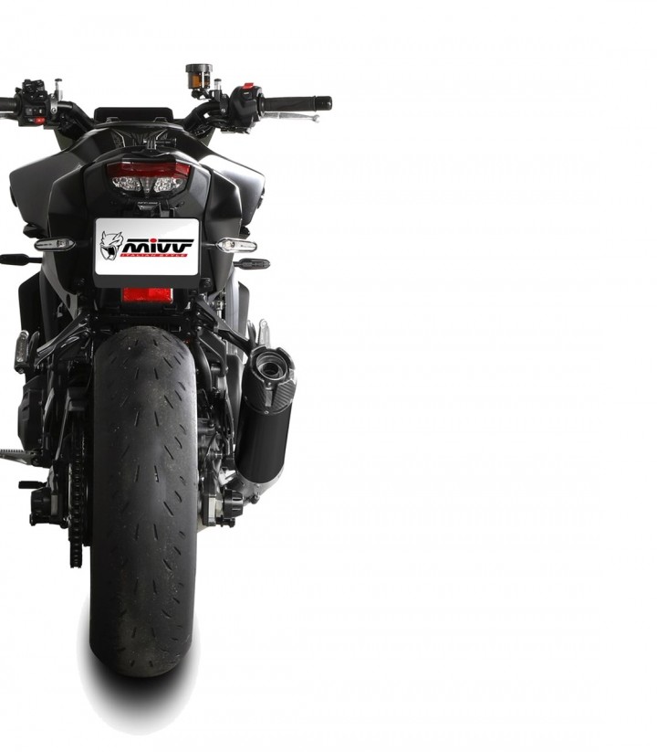 Auspuff MIVV AK-1 Schwarz für Yamaha MT-09 / SP / FZ-09 / R9 (24-25) Y.078.KZK