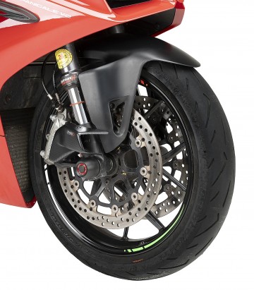 Conducto Aire Rueda Puig Ducati Panigale V2/V4 (20-24) Símil carbono 22377C