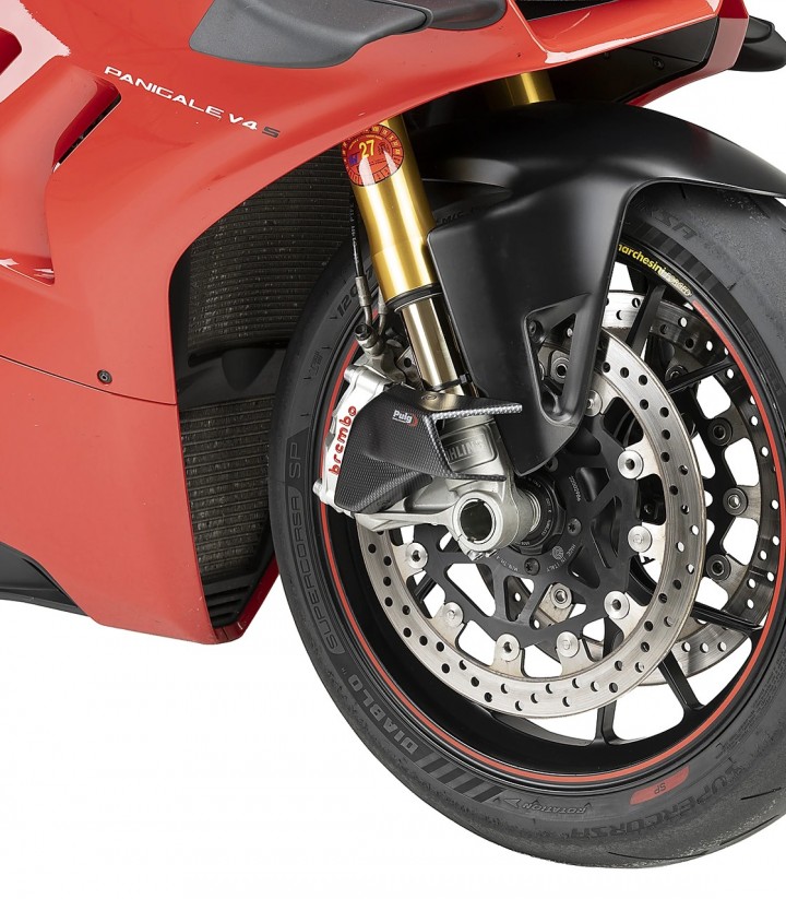 Puig Wheel Air Duct in Carbon look Ducati Panigale V2/V4 (20-24) 22377C