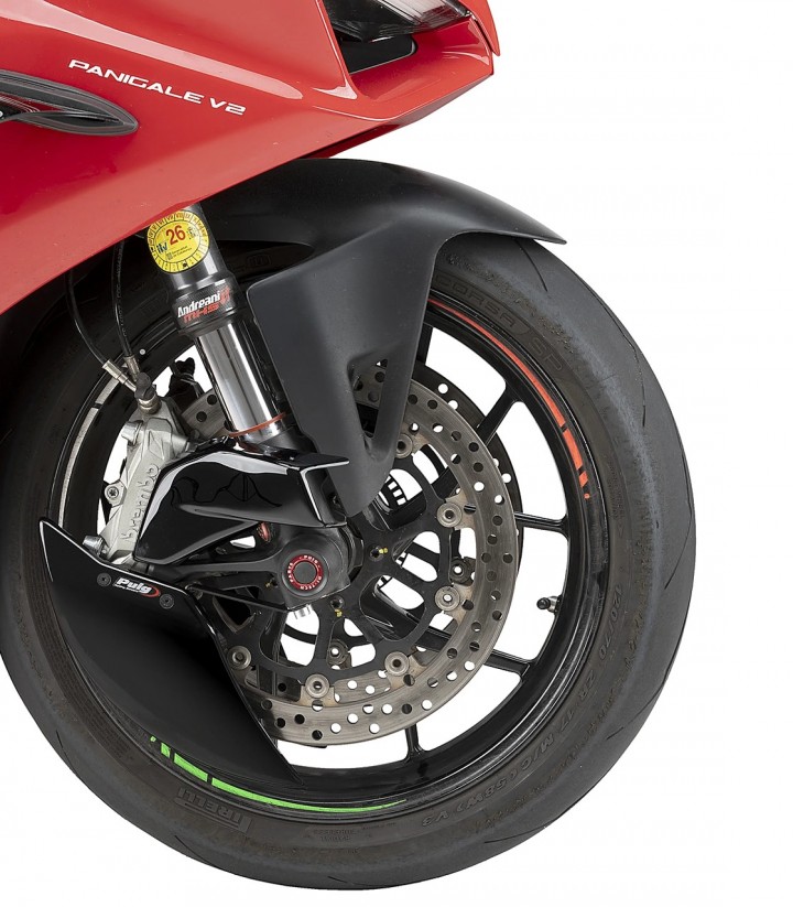 Puig Wheel Air Duct in Matte black Ducati Panigale V2/V4 (20-24) 22377J
