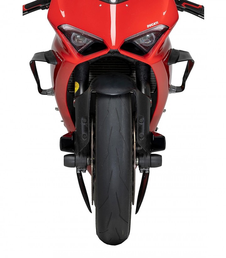 Puig Wheel Air Duct in Matte black Ducati Panigale V2/V4 (20-24) 22377J