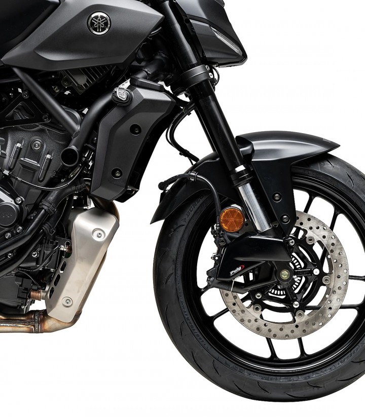Radluftkanal Puig Yamaha MT-07 (25-26) Schwarz 22663N