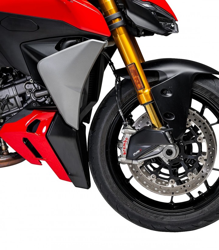 Radluftkanal Puig Ducati Panigale V2 S (25-26), Streetfighter V2 (25-26) Mattschwarz 22739J