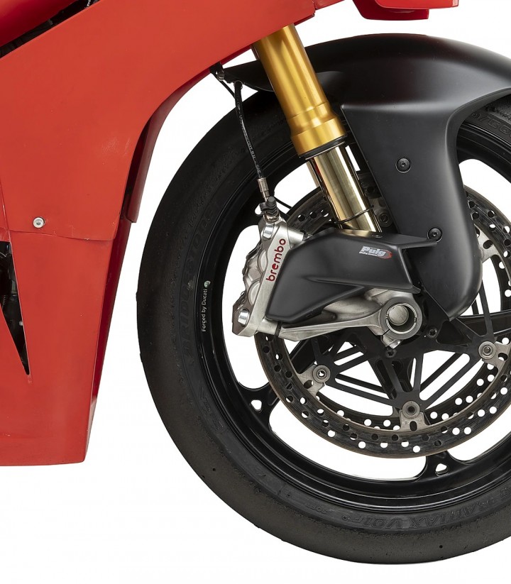 Puig Wheel Air Duct in Matte black Ducati Panigale V4 (25-26) 22796J
