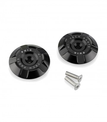 Tapas chasis de aluminio 22532N Puig Kawasaki Z900 (25-26) Negro