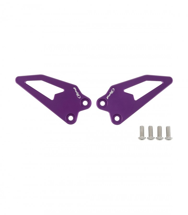Puig Purple Heel Plates for Yamaha YZF-R9 (25-26) 22650L