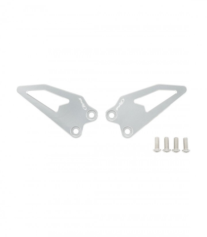 Placas Talón Puig Plata para Yamaha YZF-R9 (25-26) 22650P