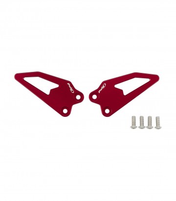 Fersenschutzplatten Puig Rot für Yamaha YZF-R9 (25-26) 22650R