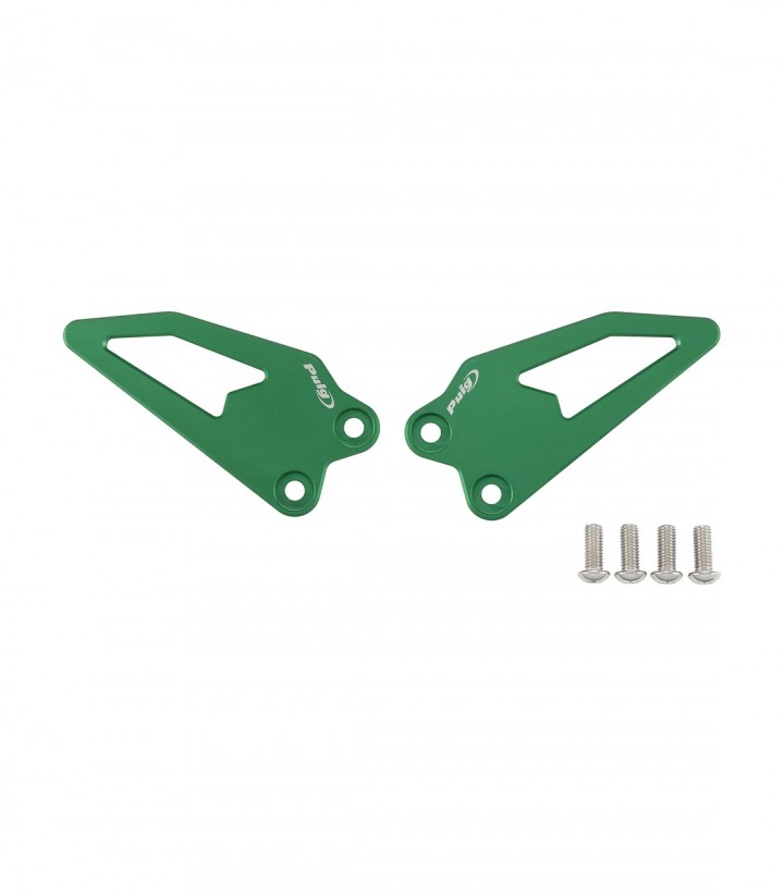Placas Talón Puig Verde para Yamaha YZF-R9 (25-26) 22650V