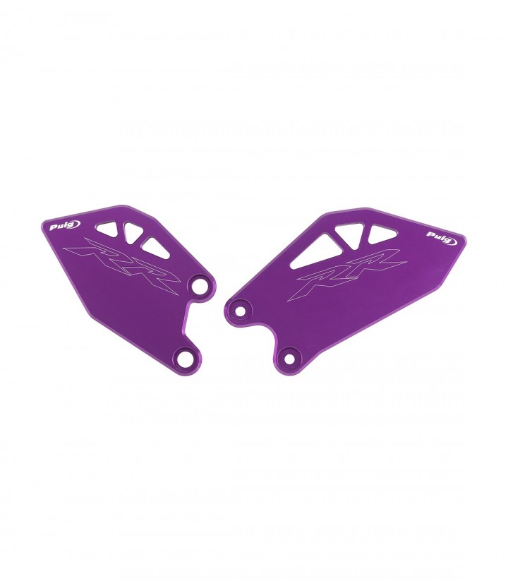 Placas Talón Puig Lila para Kawasaki ZX-10R/RR (26) 22850L