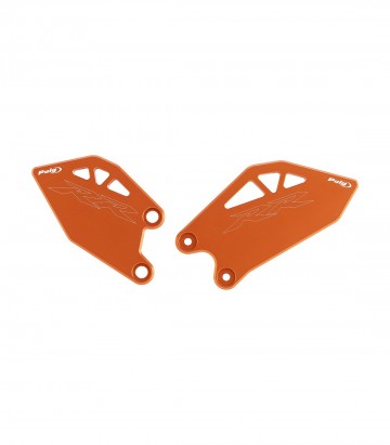 Fersenschutzplatten Puig Orange für Kawasaki ZX-10R/RR (26) 22850T