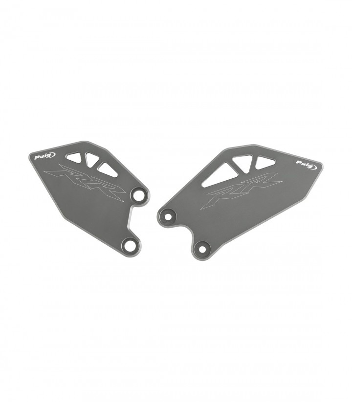Placas Talón Puig Titanio para Kawasaki ZX-10R/RR (26) 22850Y
