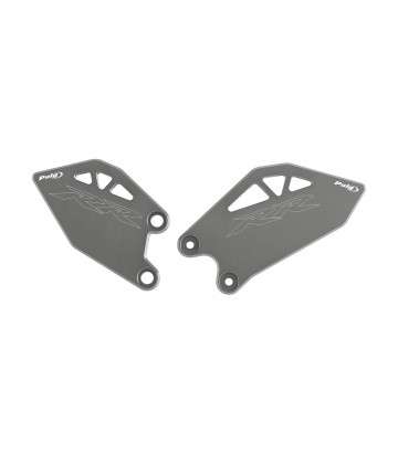 Puig Titanium Heel Plates for Kawasaki ZX-10R/RR (26) 22850Y
