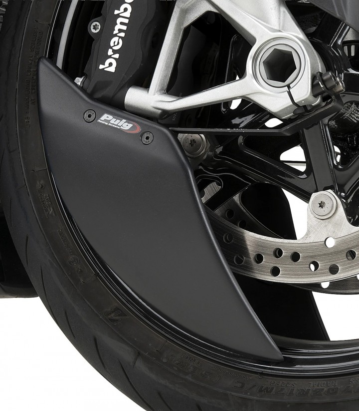 Puig Aero Wheel Deflector in Matte black for BMW S1000R (25-26) 22787J