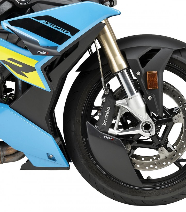 Puig Aero Wheel Deflector in Matte black for BMW S1000R (25-26) 22787J