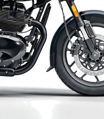 Faldón guardabarros delantero Puig 22885N para Royal Enfield SHOTGUN 650 (24-26)