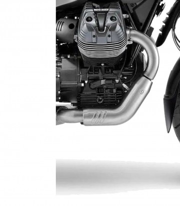 Faldón guardabarros delantero Puig 22979N para Moto Guzzi V9 Bobber/Roamer (16-26)