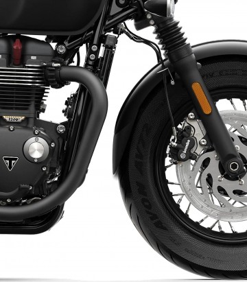 Faldón guardabarros delantero Puig 22983N para Triumph Bonneville Bobber (17-26)