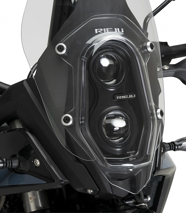 Protector faro Puig 23118W para Rieju Aventura Rally 307 (25-26)