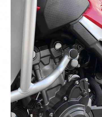 Tapones Chasis Puig Honda CB500X (19-24) en Negro 22987N