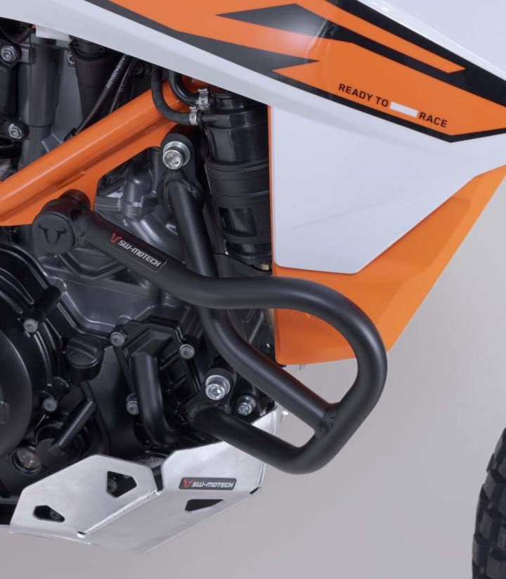 Defensas de Motor SW-MOTECH KTM 690 LC4 Enduro R (25) en Negro SBL.04.946.10000/B