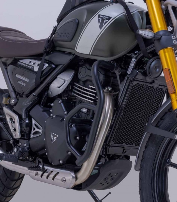 SW-MOTECH Crash Bars for Triumph Scrambler 400 X (23)/XC (25), Speed 400 (23) Black SBL.11.616.10001/B