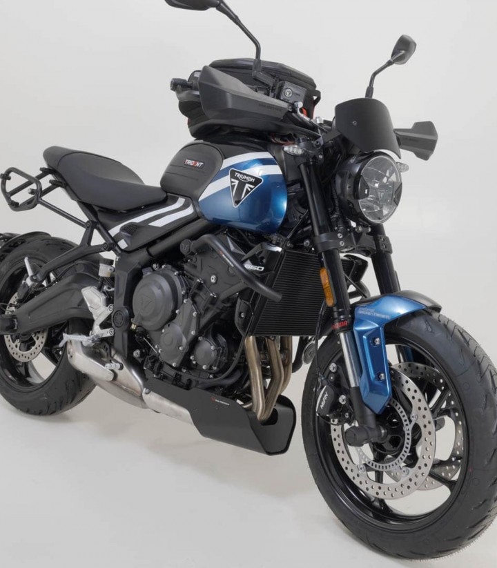 Defensas de Motor SW-MOTECH Triumph Trident 660 (21-25), Trident 800 (25) en Negro SBL.11.842.10002/B