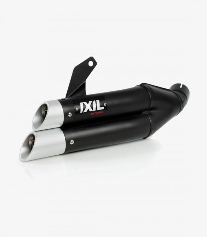 Auspuff XK7352XB Ixil L3XB Schwarz für Kawasaki ER-6 (12-16), Versys 650 (15-22)