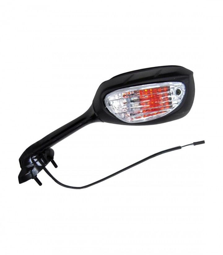 Highsider OEM-Style Mirrors in Black for Suzuki GSX-R 600/750 (10-17), 1000/1000 ABS (09-21)