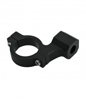 Abrazadera de Montaje Retrovisor Highsider para Manillares de 25,4 mm de Rosca Derecha en Negro