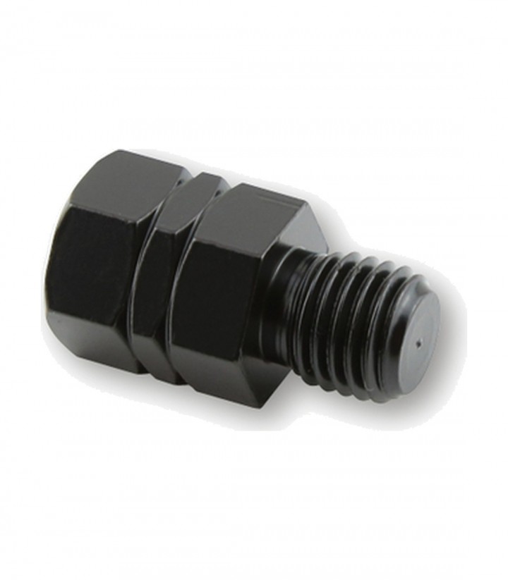 Highsider Mirror Adapter Right-Hand Thread M10 to Right-Hand Thread M10 in Black