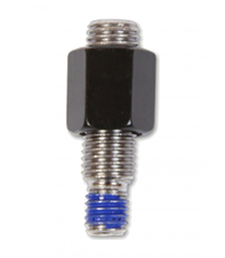 Adaptador de Retrovisor Highsider M10 x 1,25 a M8 en Negro