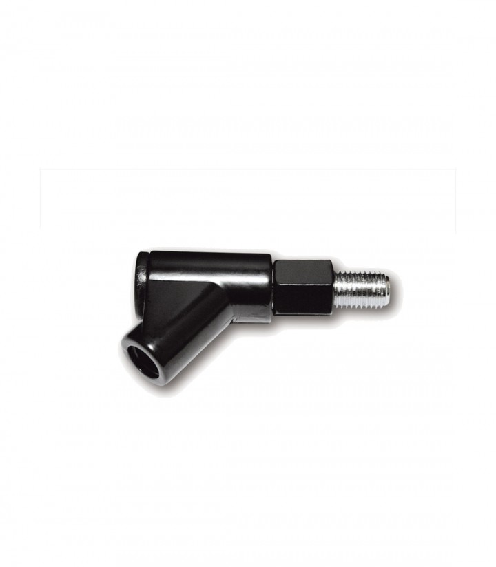 Highsider Spiegeladapter M10x1,25 Rechtsgewinde in Schwarz