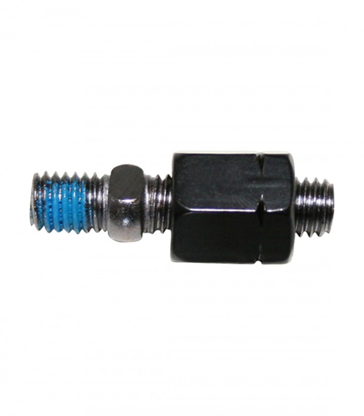 Highsider Mirror Adapter Left-Hand Thread M8 to M8 in Black