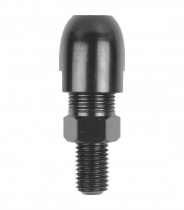 Highsider Clamp-Type Mirror Adapter M8x1.25 LH in Black